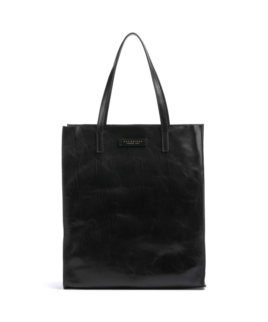 The Bridge Mirra Tote bag nero