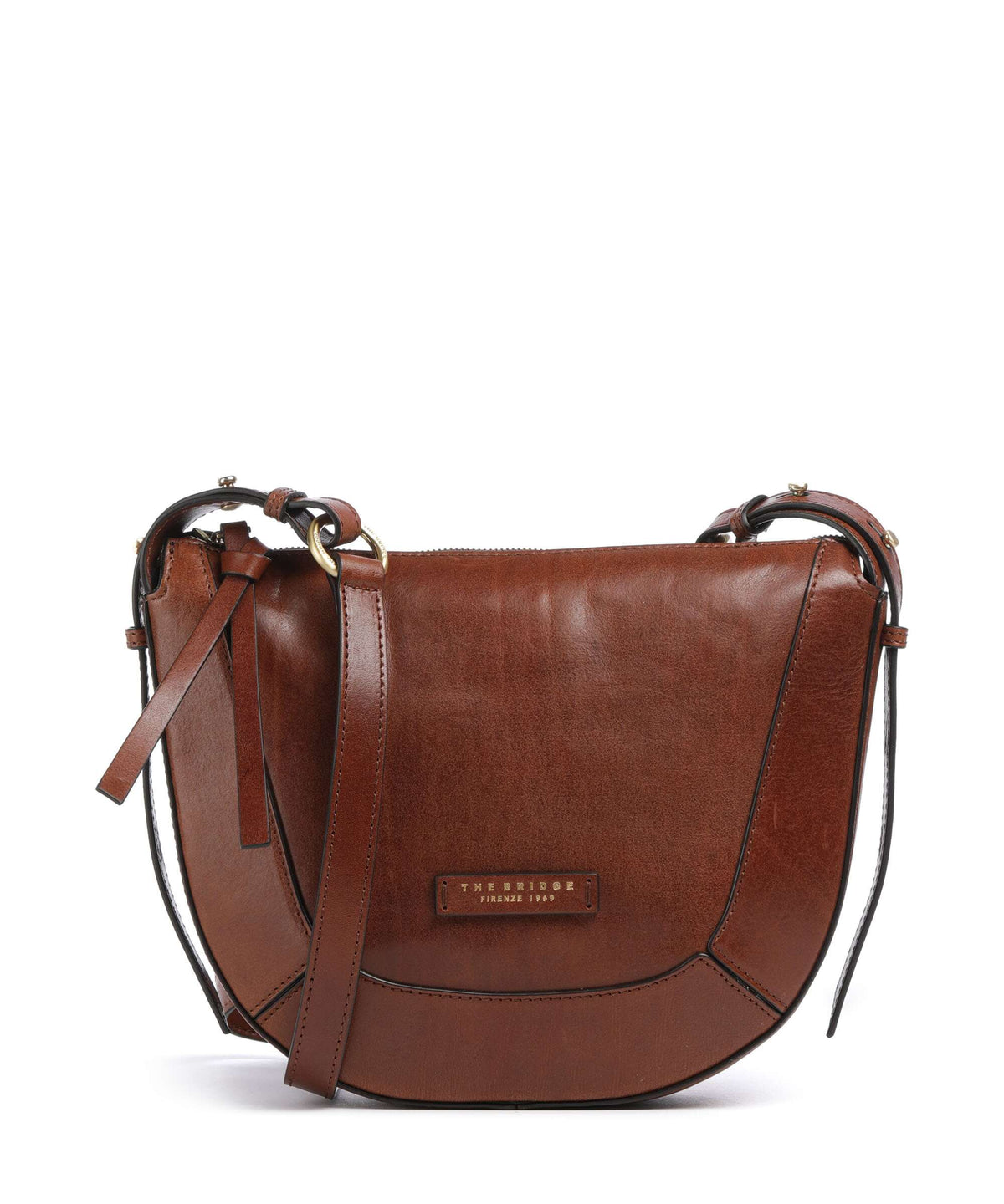 The Bridge Fedora Crossbody bag brown