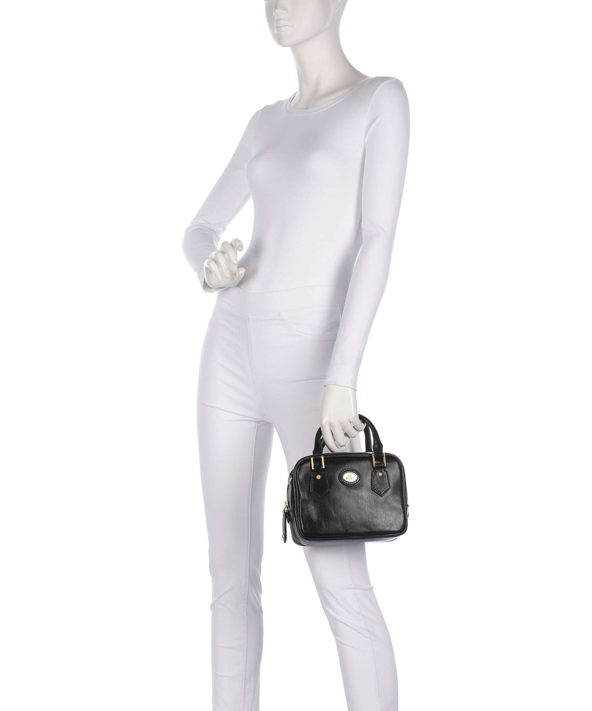 The Bridge Stodo Handbag nero
