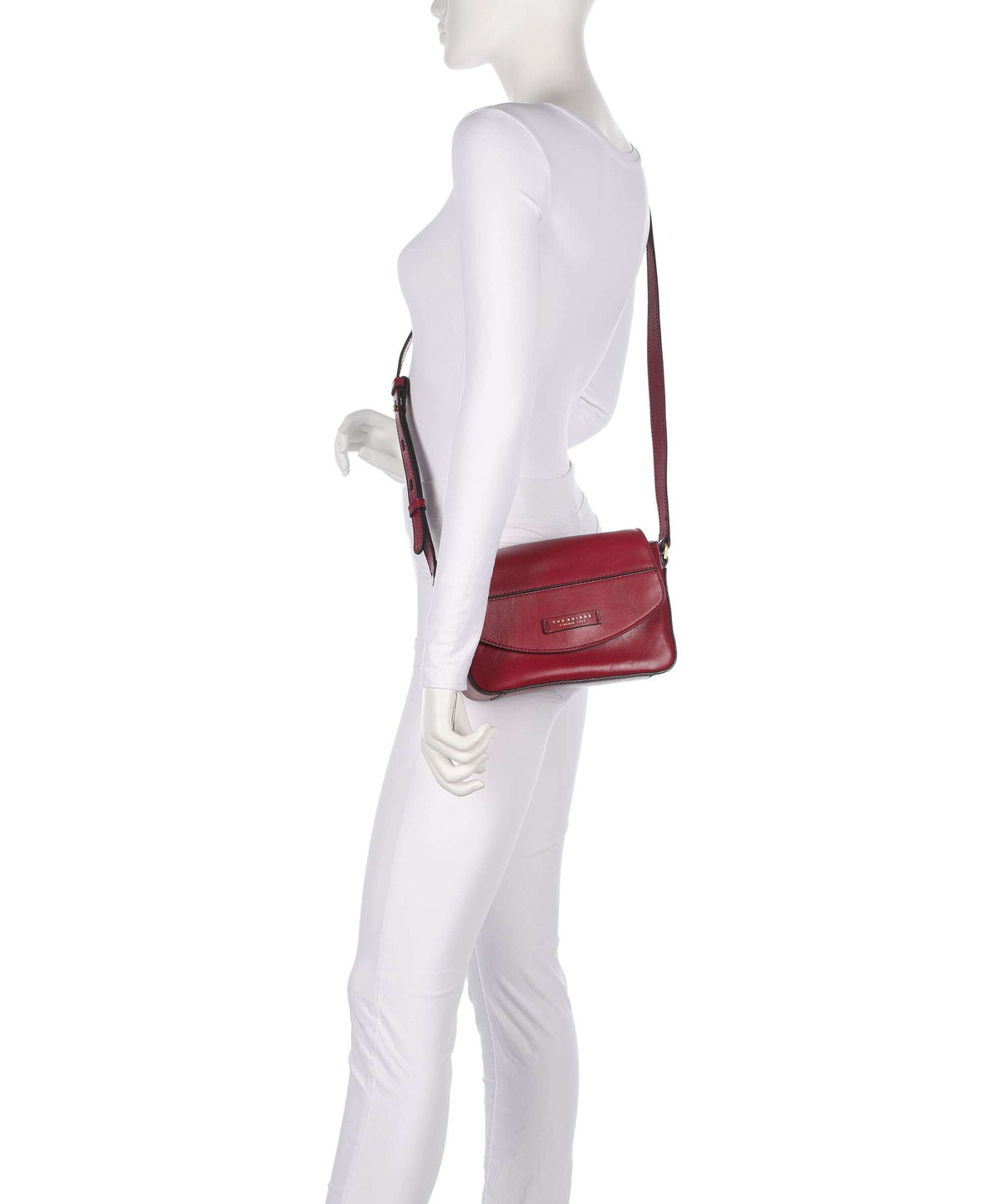 The Bridge Iolanda Crossbody bag rosso ribes