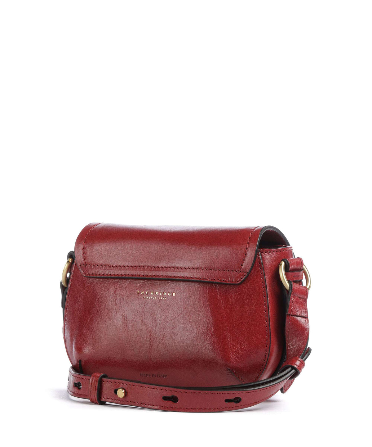The Bridge Federica Crossbody bag mattone