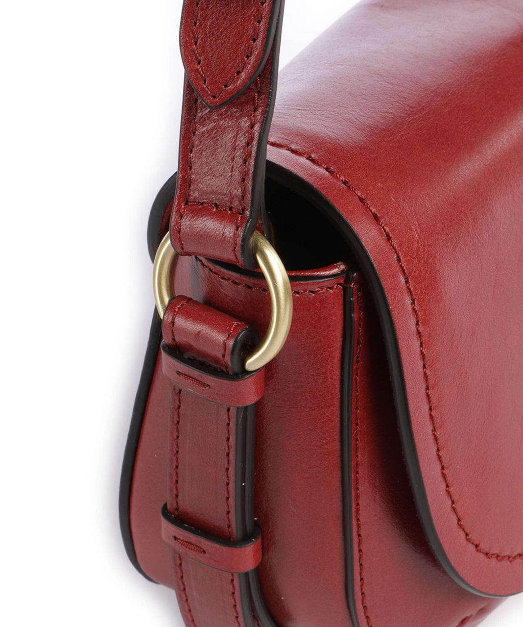 The Bridge Federica Crossbody bag mattone