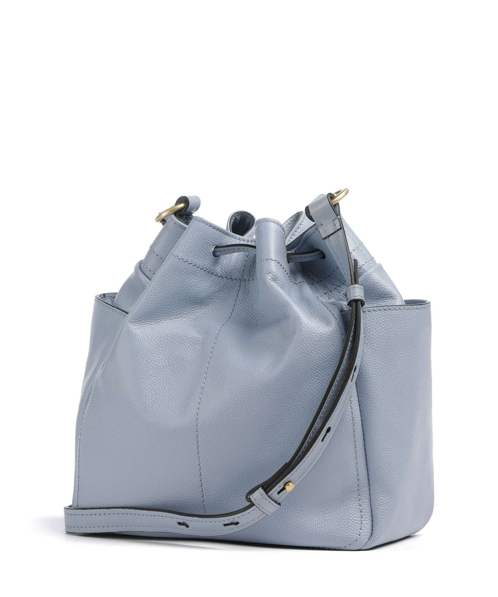 The Bridge Letizia Soft Bucket bag acqua