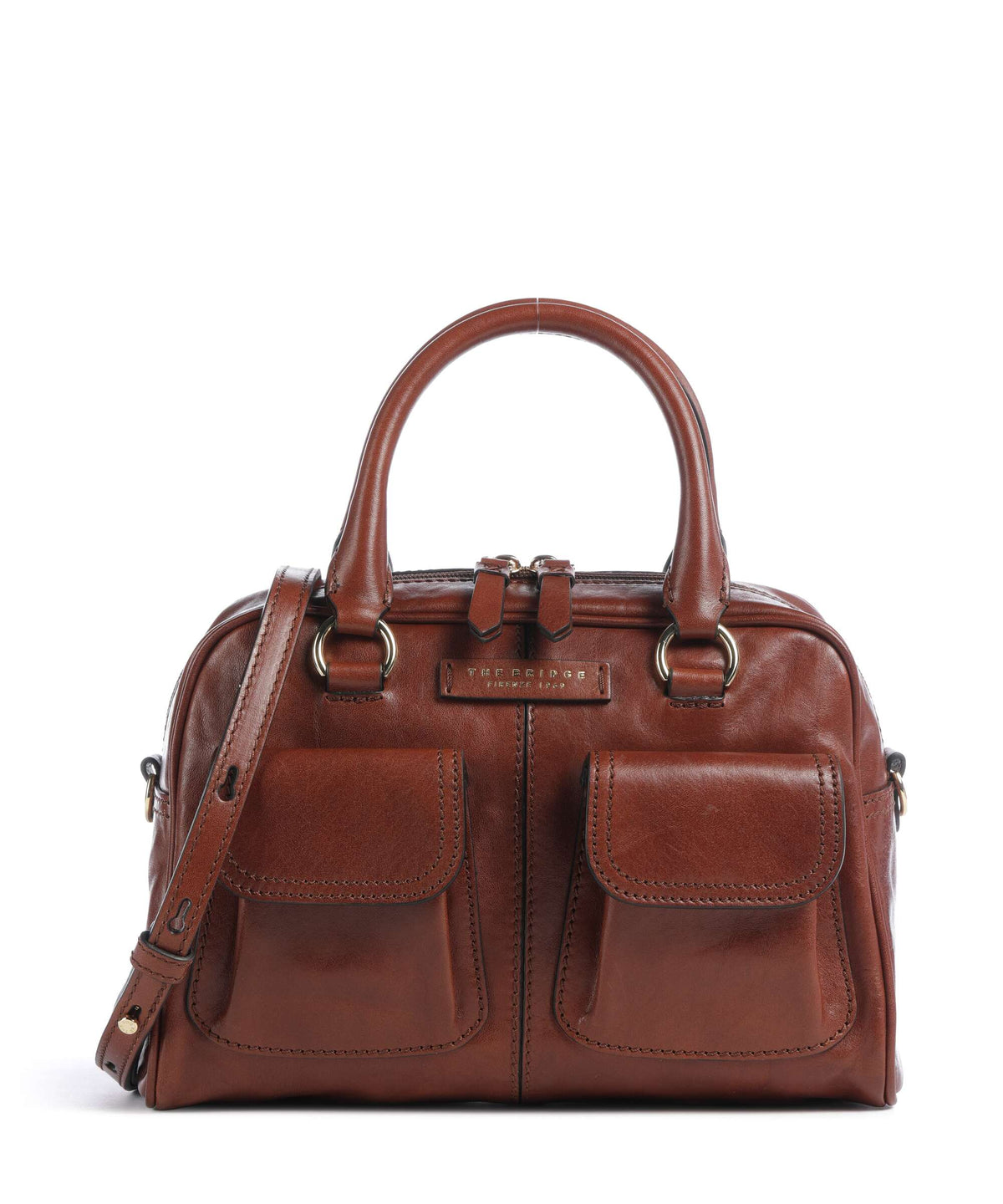 The Bridge Flora Handbag marrone