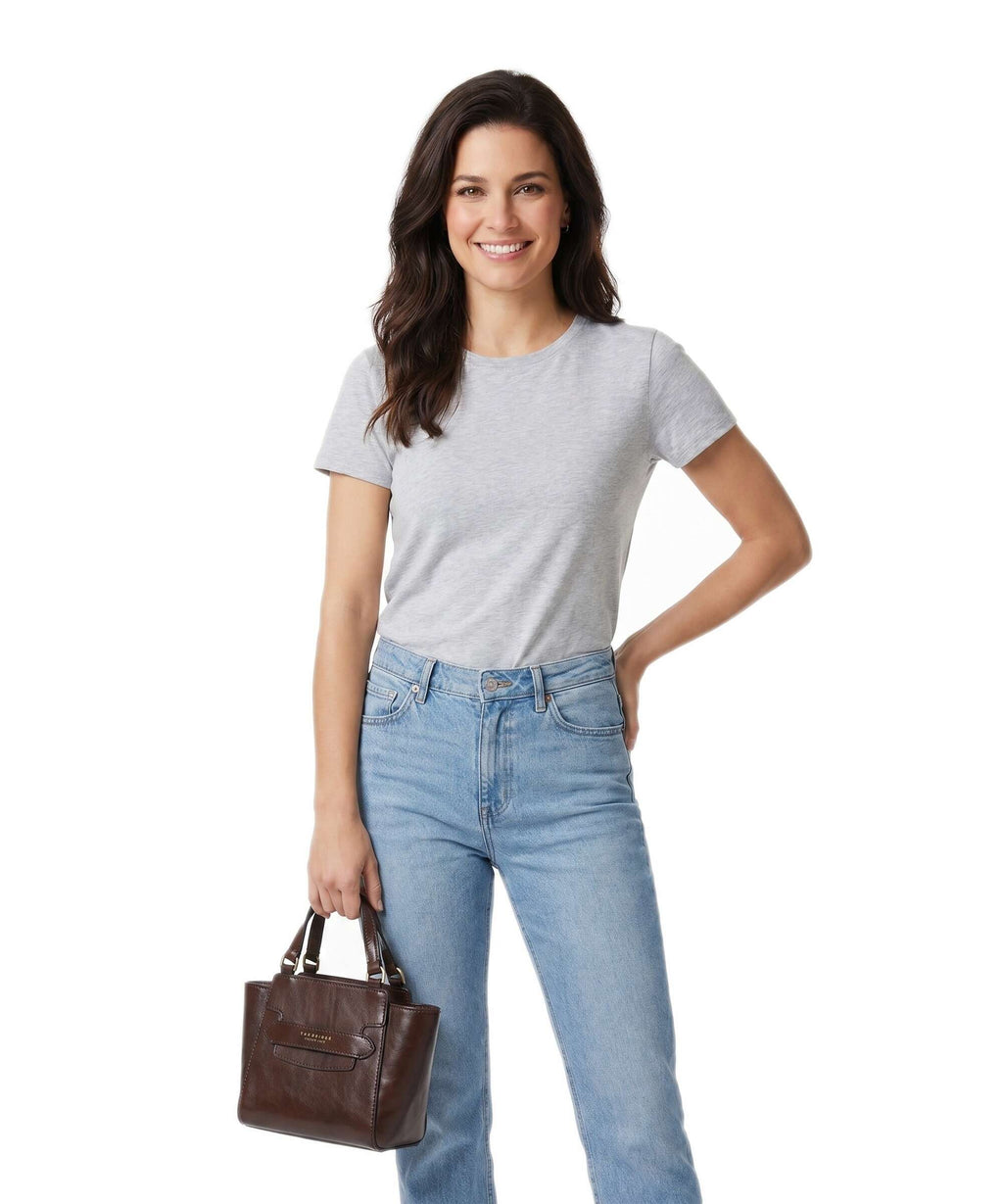 The Bridge Lucrezia Crossbody bag moka