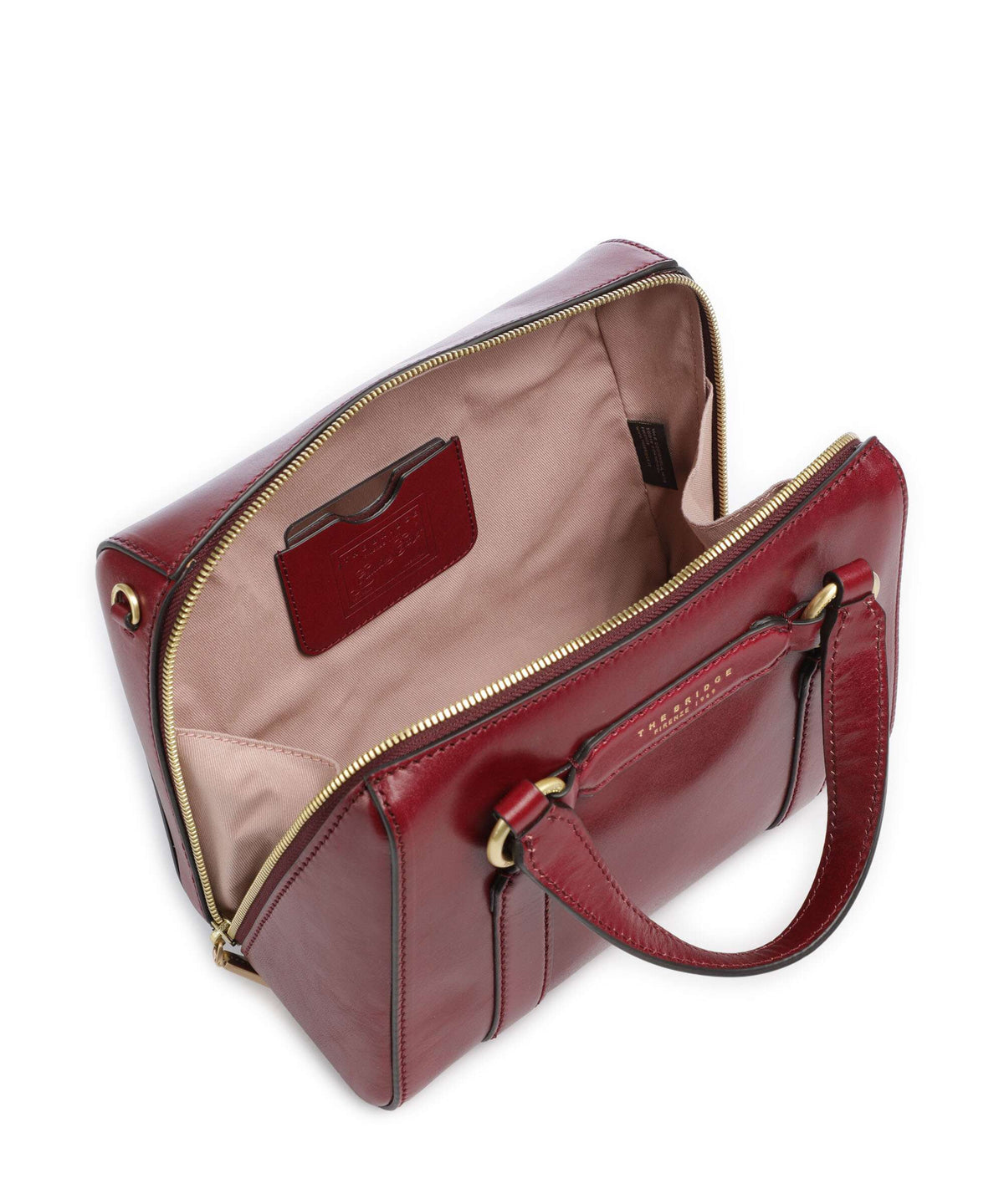 The Bridge Laura Handbag barolo