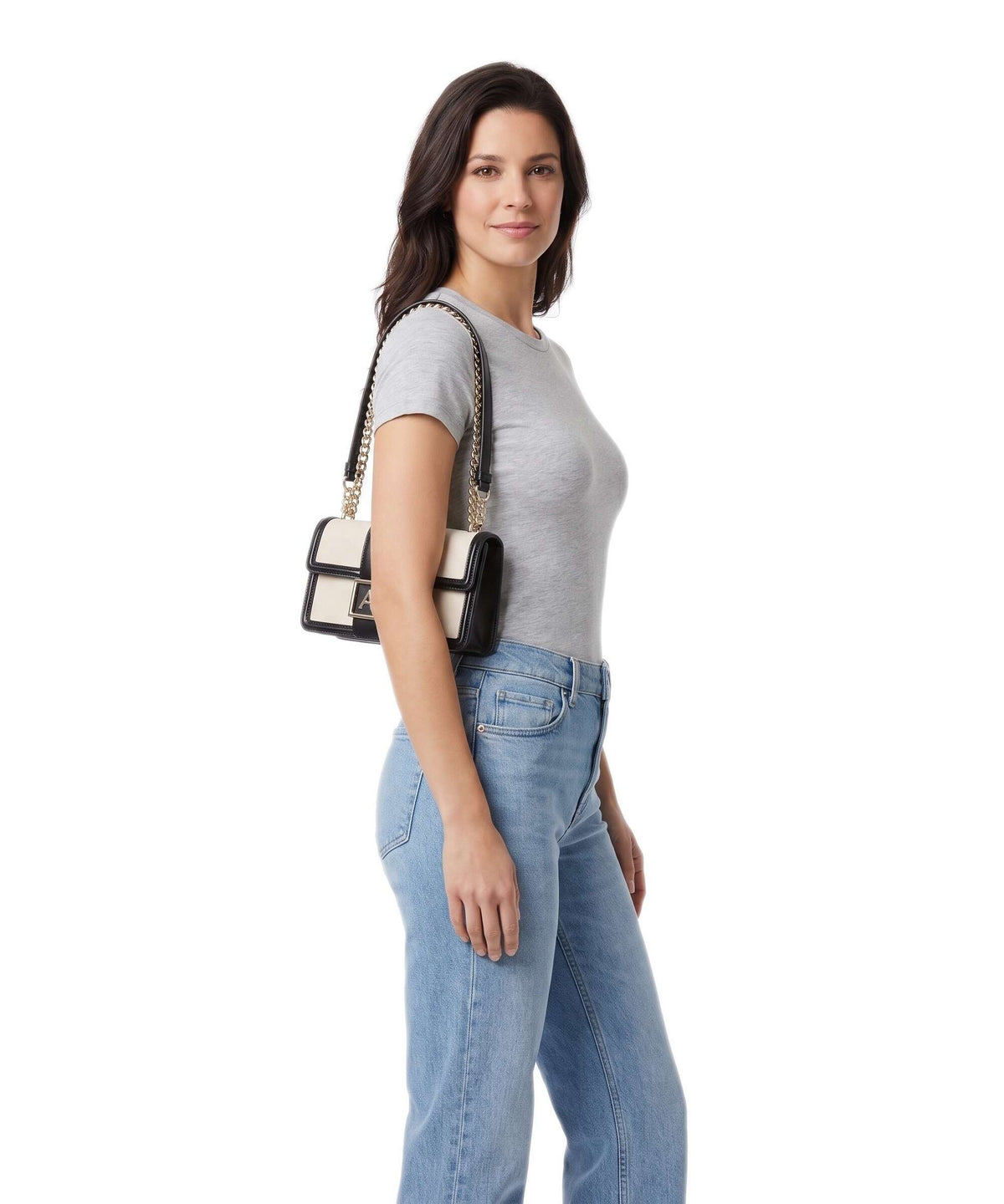 Armani Exchange Wonder S Shoulder bag natural/black