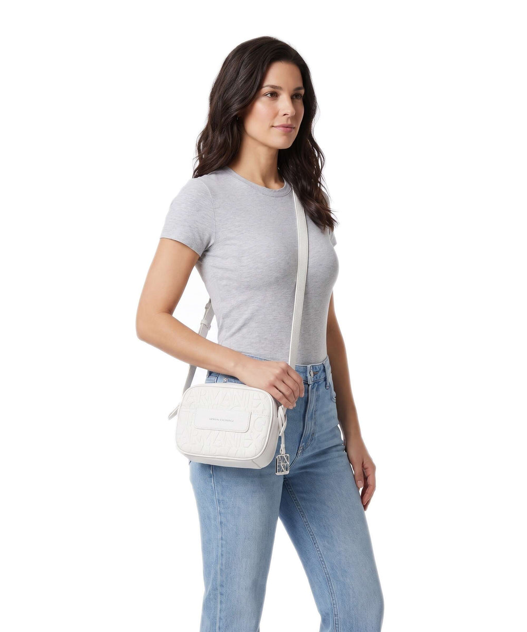Armani Exchange Liz Crossbody bag off white