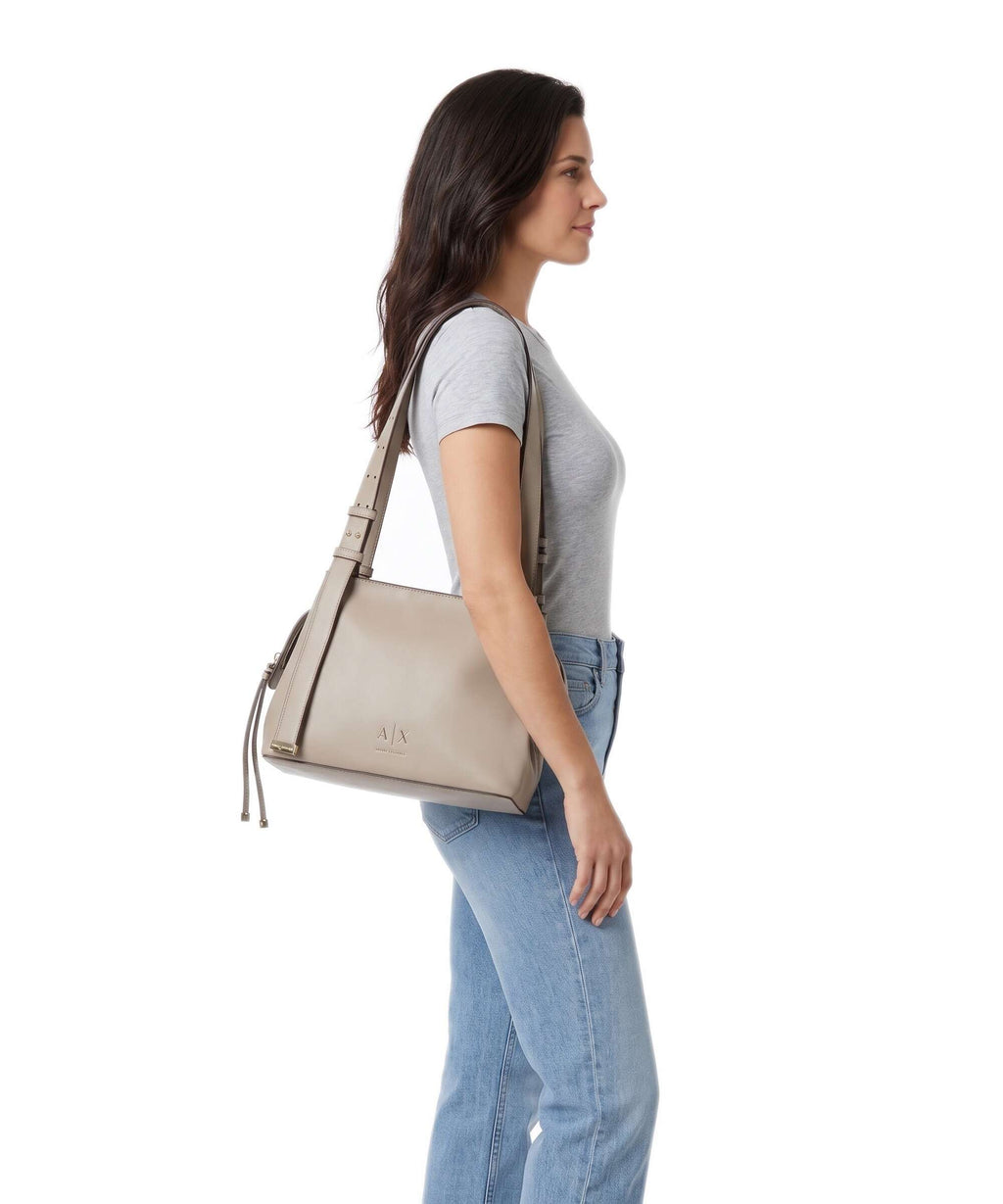 Armani Exchange Alice S Shoulder bag sand