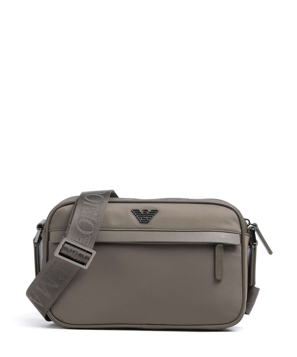 Emporio Armani Nylon Crossbody bag major brown