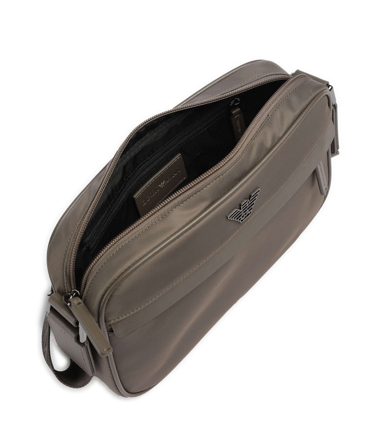 Emporio Armani Nylon Crossbody bag major brown