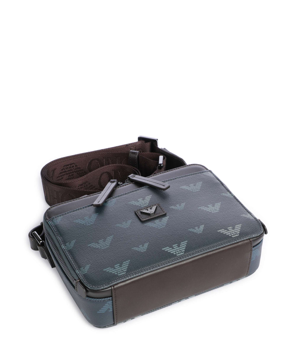 Emporio Armani Special Minorca Crossbody bag blu/eagle all over