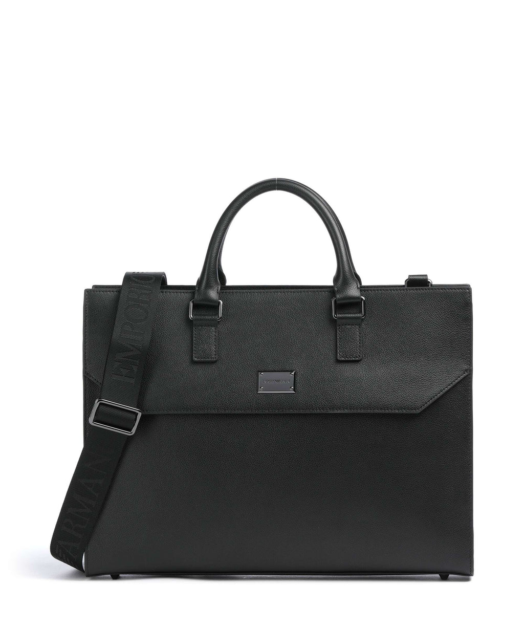 Emporio Armani Milano Briefcase black beauty