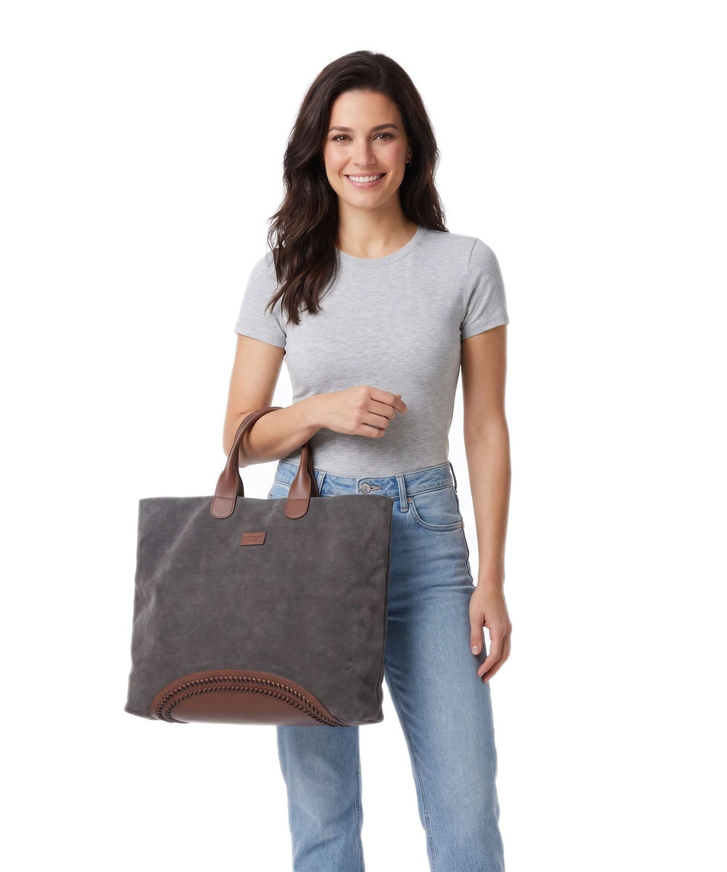 Emporio Armani Capsule Icon Handbag grey whisper