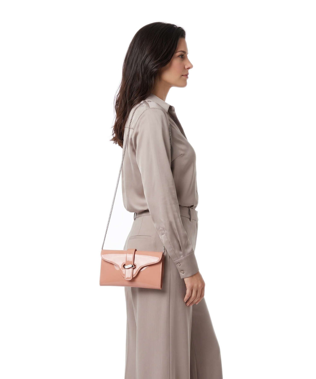 Emporio Armani Costanza Crossbody bag apricot
