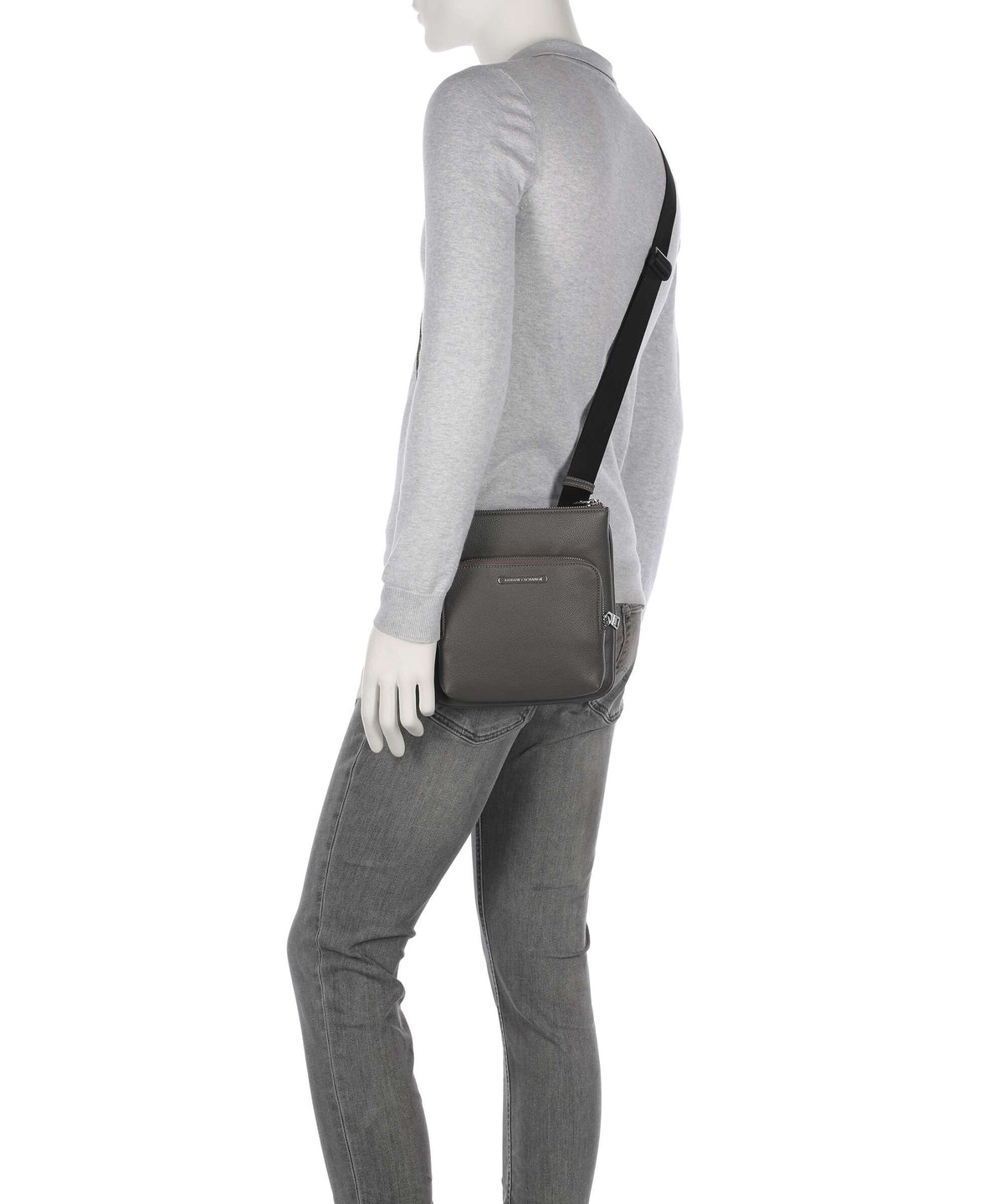 Armani Exchange Okinawa Crossbody bag dark gull gray