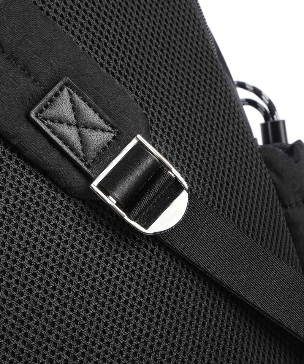 Emporio Armani Monogram Backpack black beauty