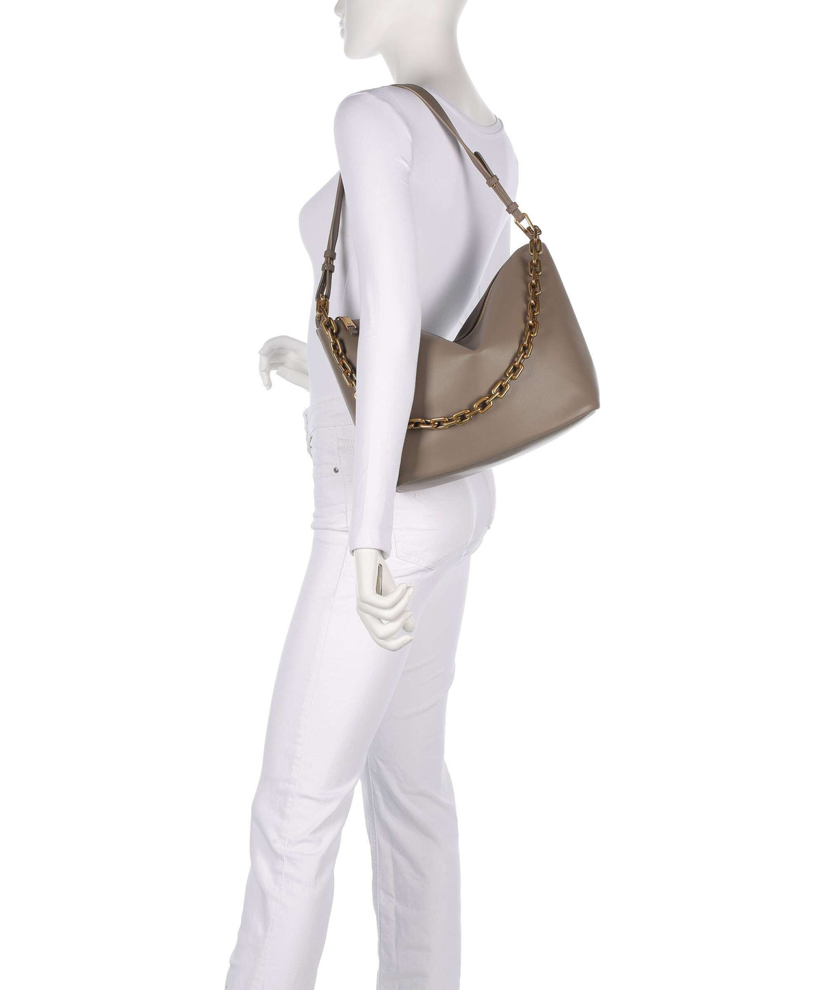 Emporio Armani Sofi Hobo bag taupe