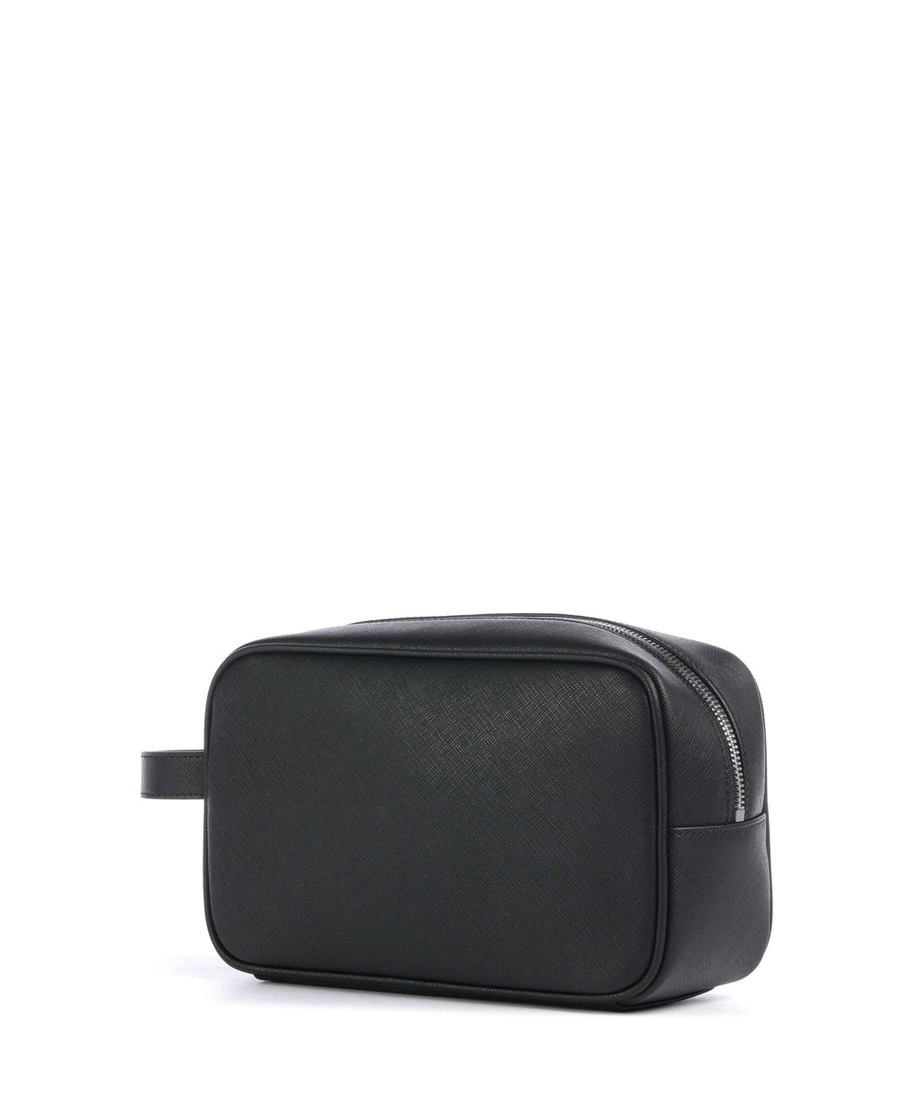 Emporio Armani Saffiano Animation Toiletry bag black beauty