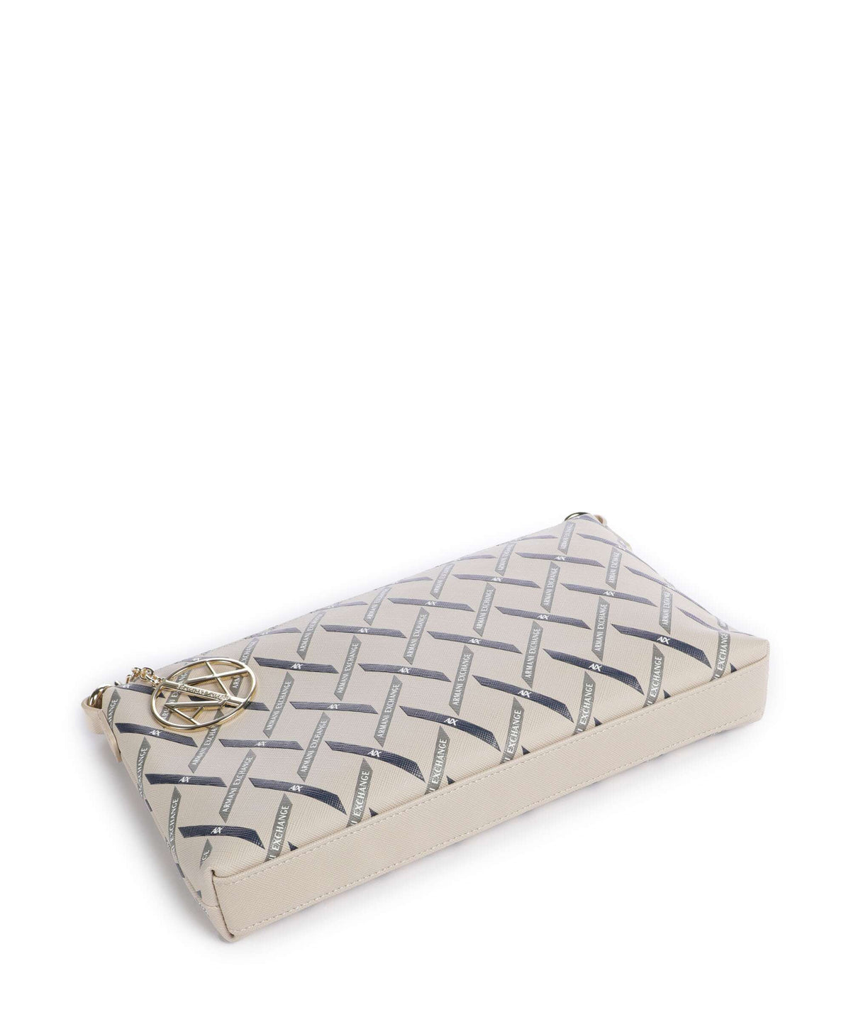 Armani Exchange Gynger Logo Shoulder bag sound sand