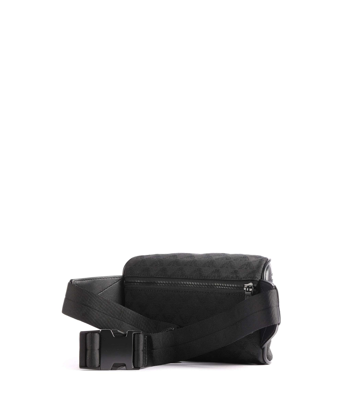 Emporio Armani Omnia Jacquard Belt bag black