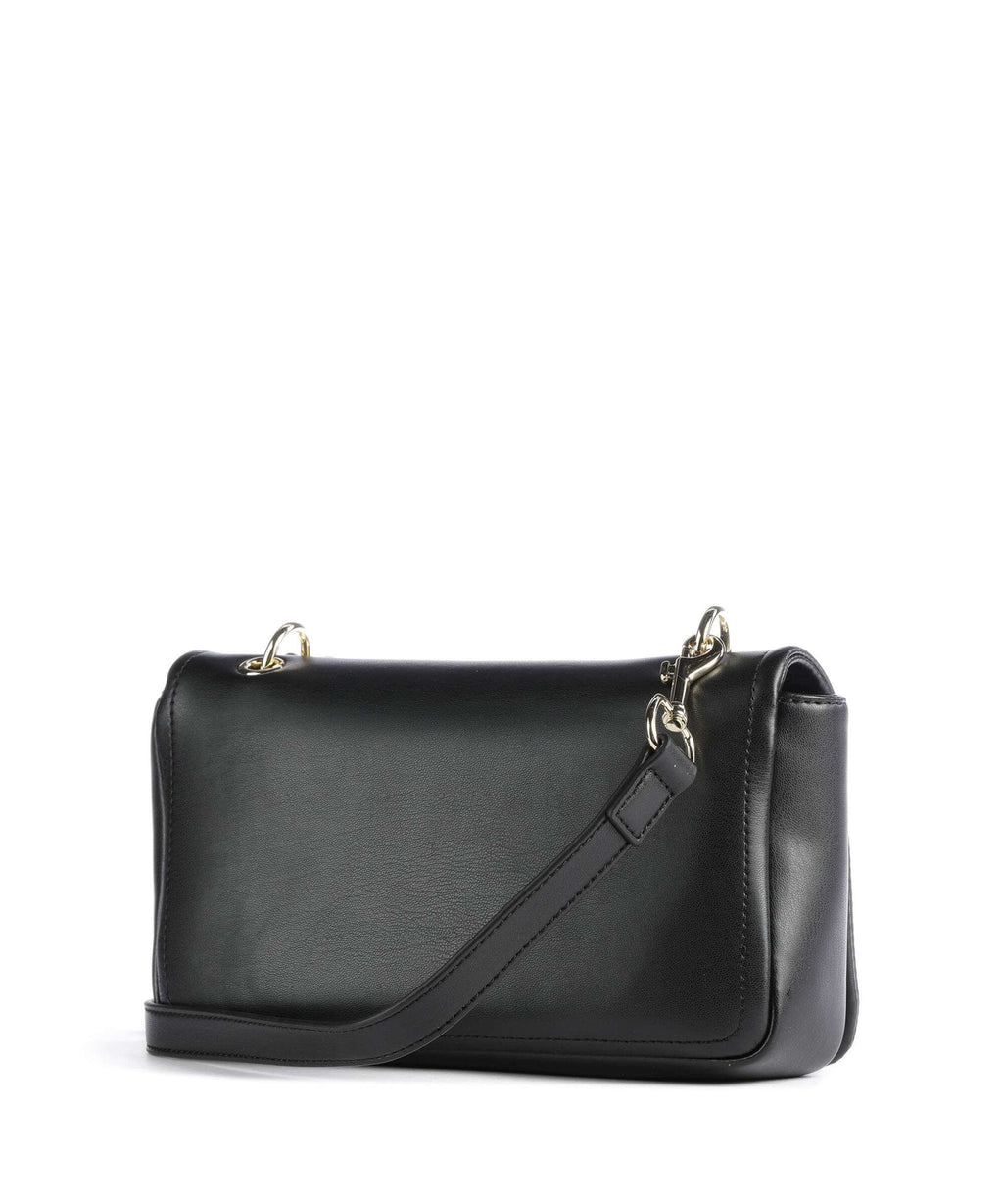 Love Moschino Strass Heart Chain Crossbody bag nero