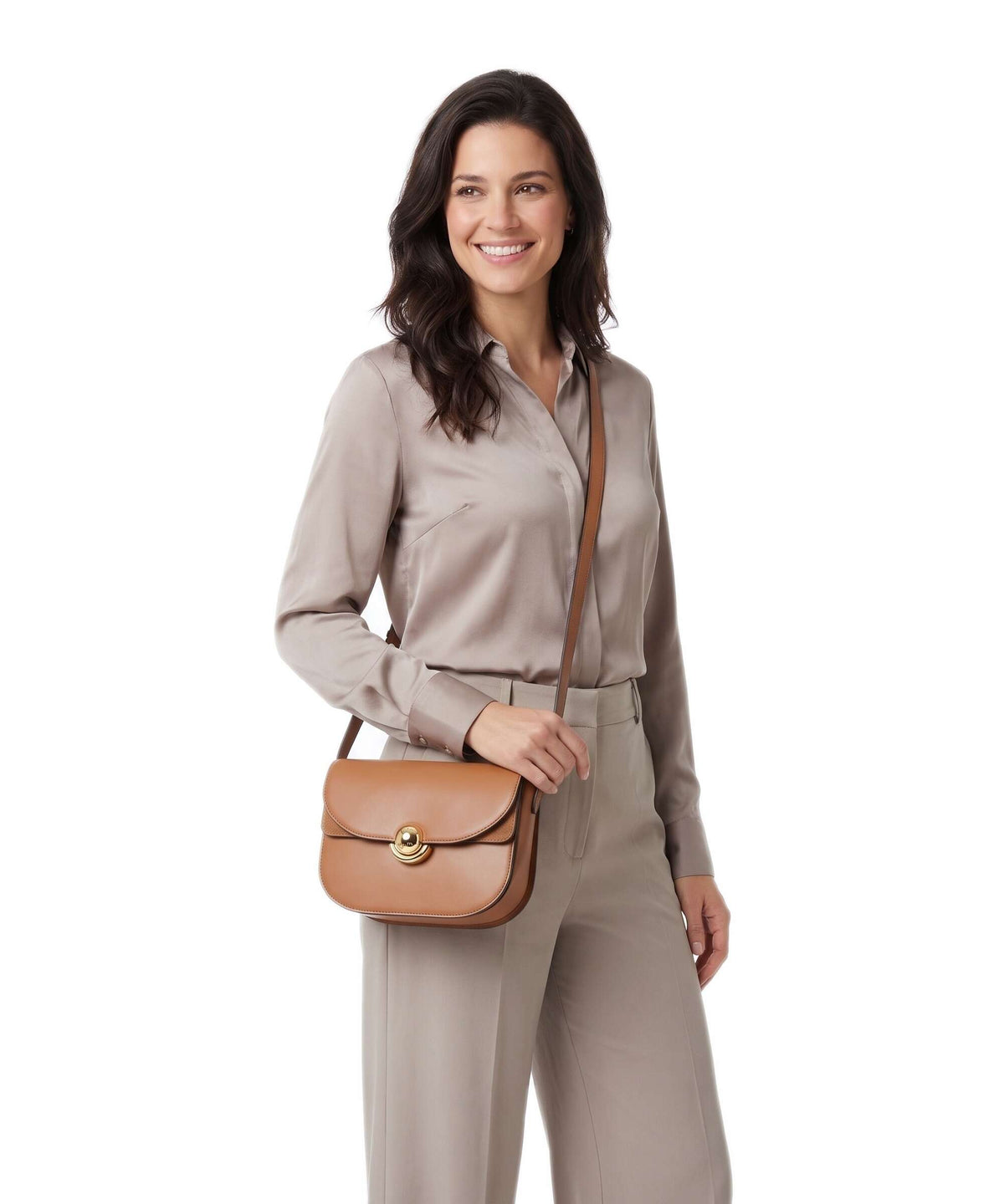 Furla Sfera S Crossbody bag brandy