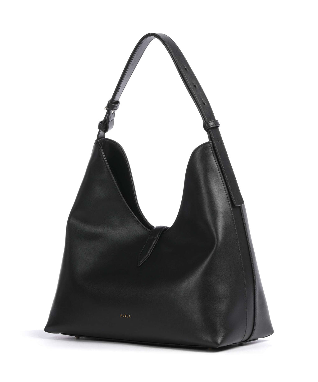 Furla Goccia M Hobo bag nero