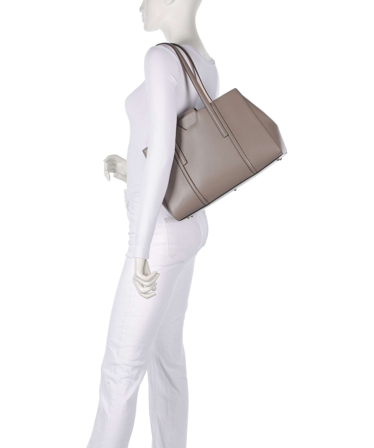 Furla Riva L Tote bag stucco gray