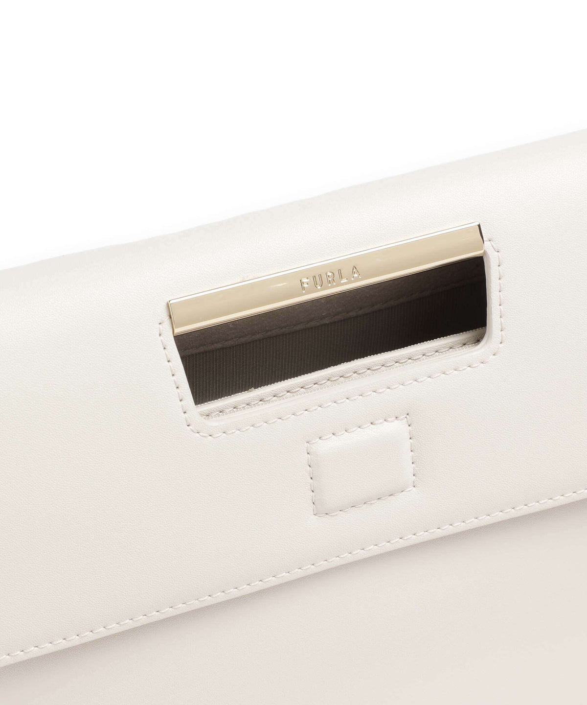 Furla Giada Clutch bag panna