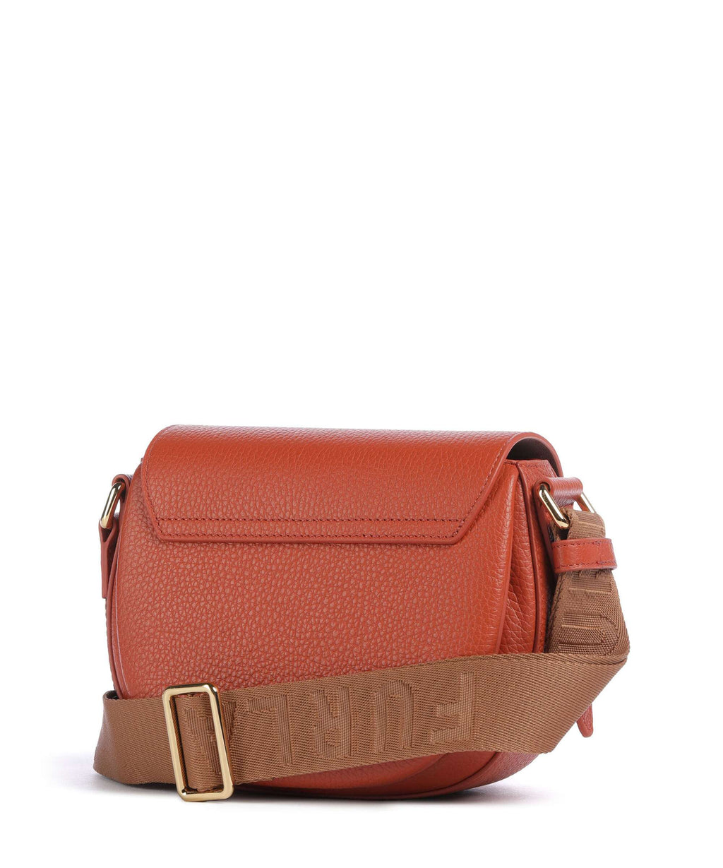 Furla Lotus Mini Crossbody bag cotto, toni cognac