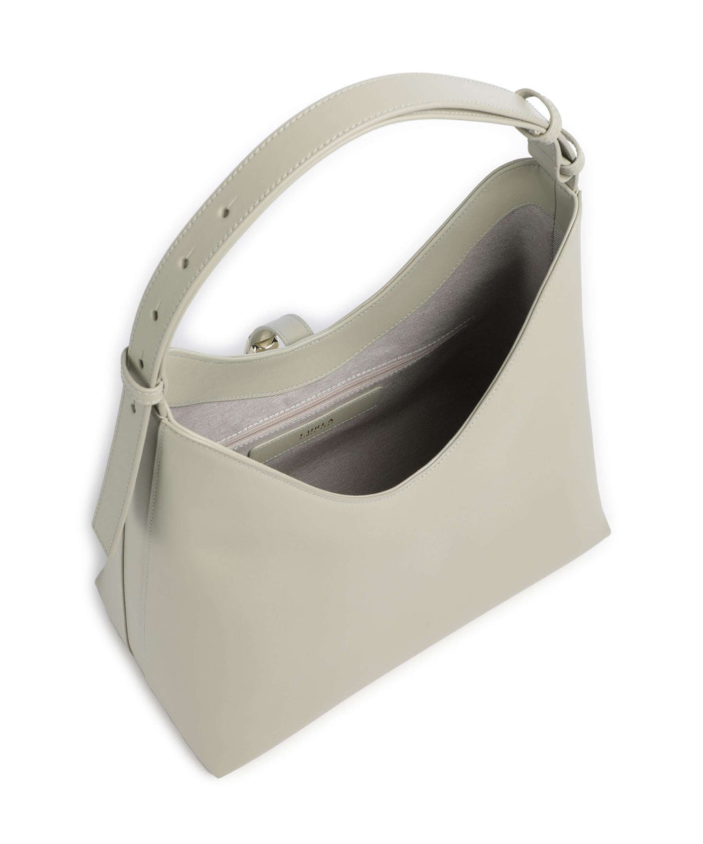 Furla Goccia M Hobo bag light salvia