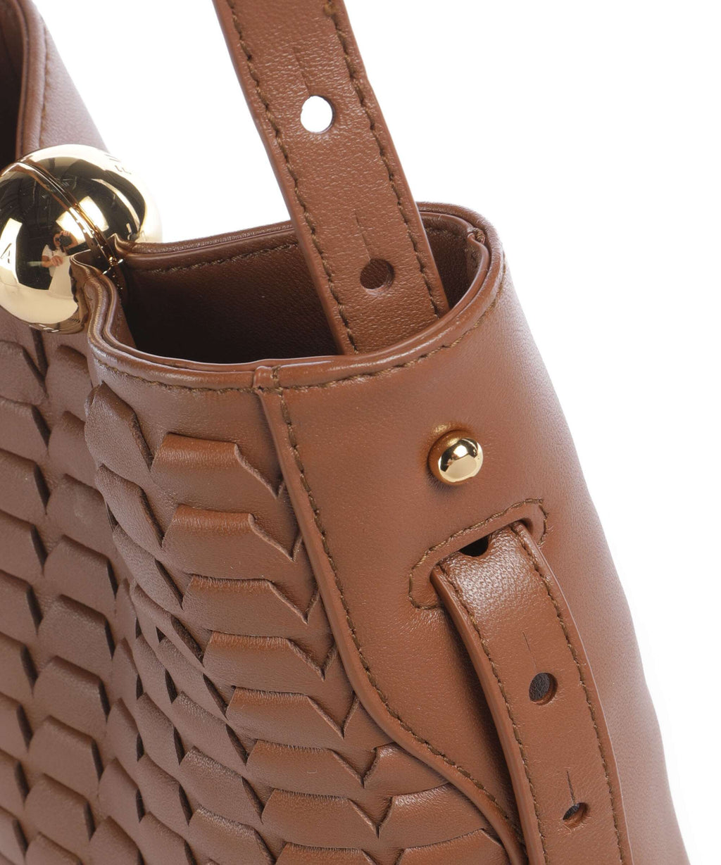 Furla Sfera Soft Mini Bucket bag cognac