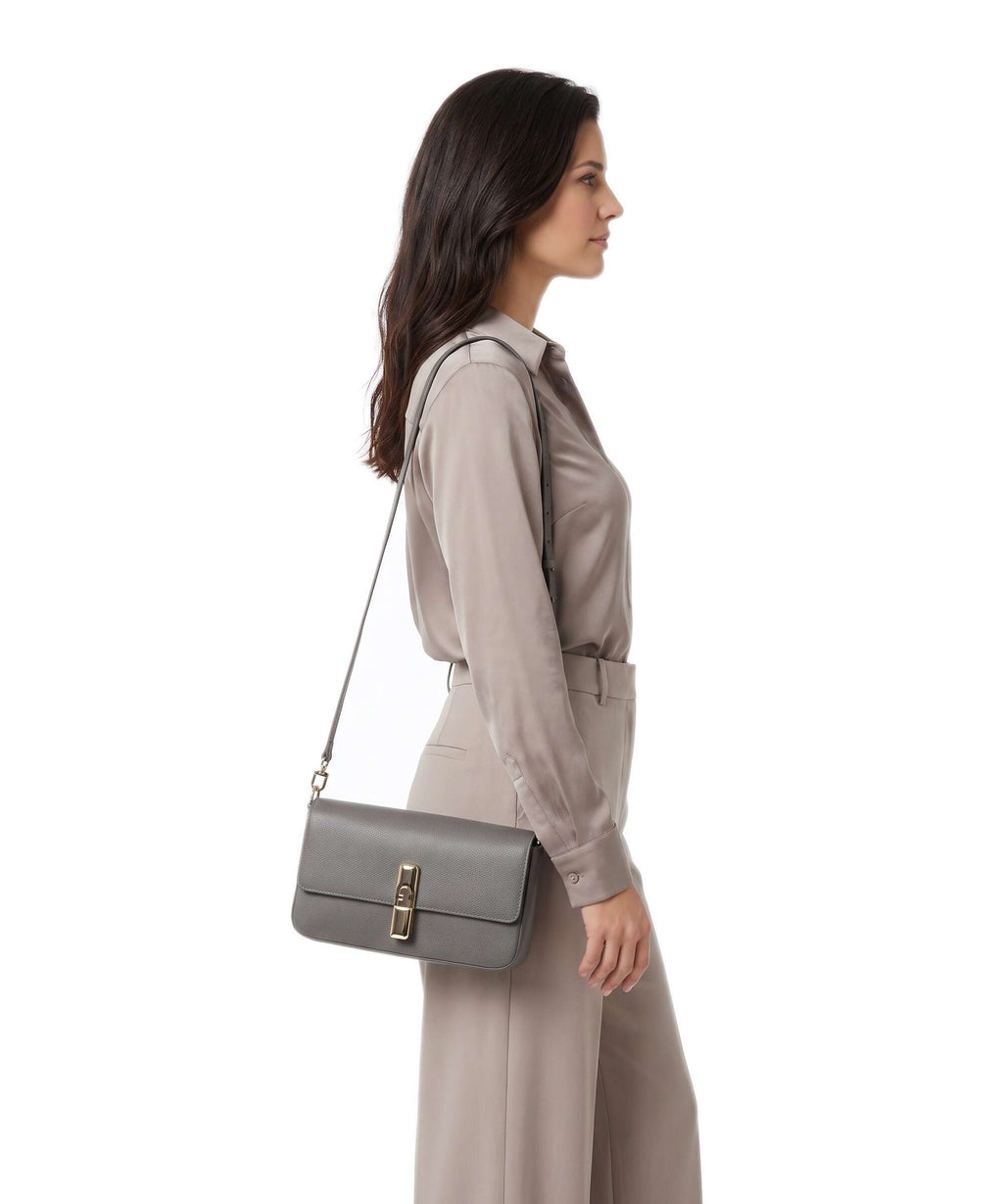 Furla Iride S Crossbody bag urban gray