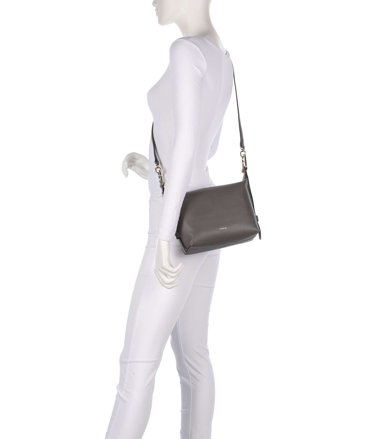 Furla Tonie Mini Handbag urban gray