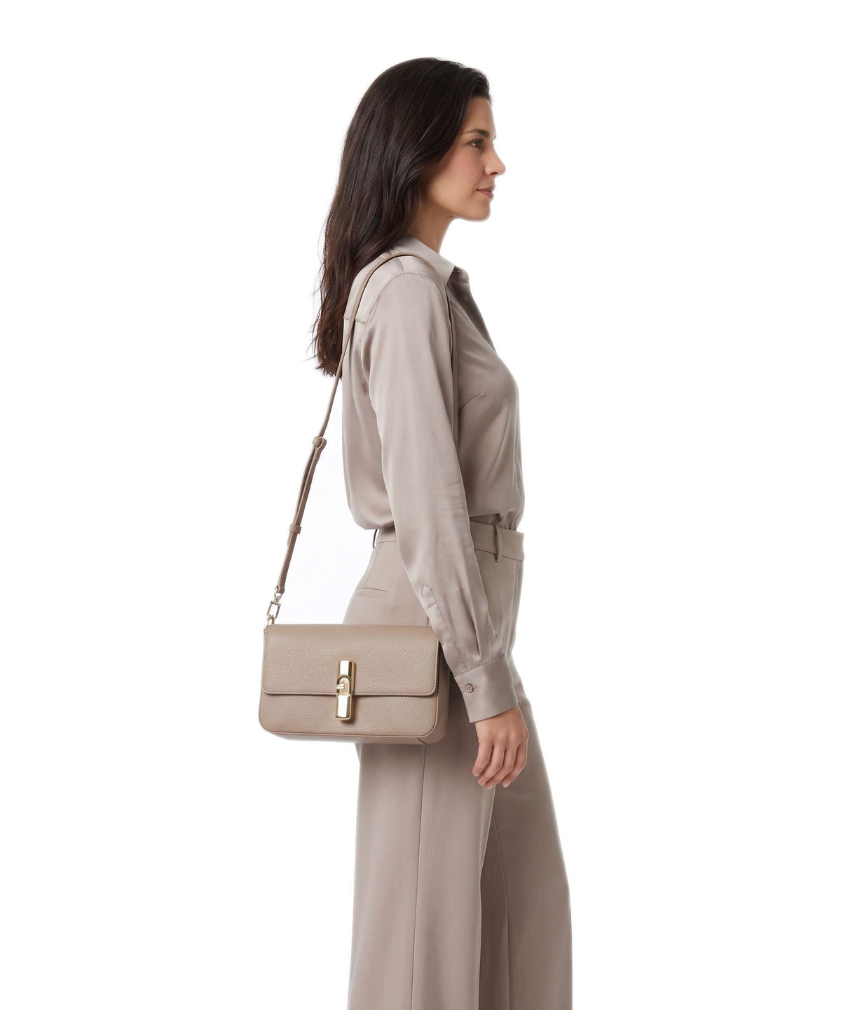Furla Iride S Crossbody bag greige