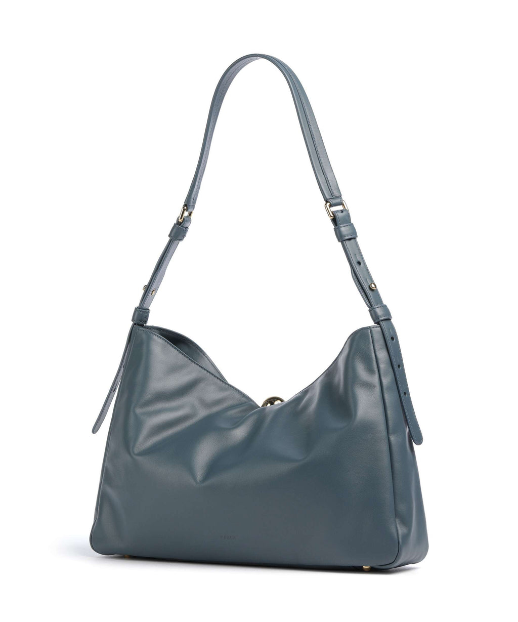 Furla Sfera Soft L Hobo bag grigio blu