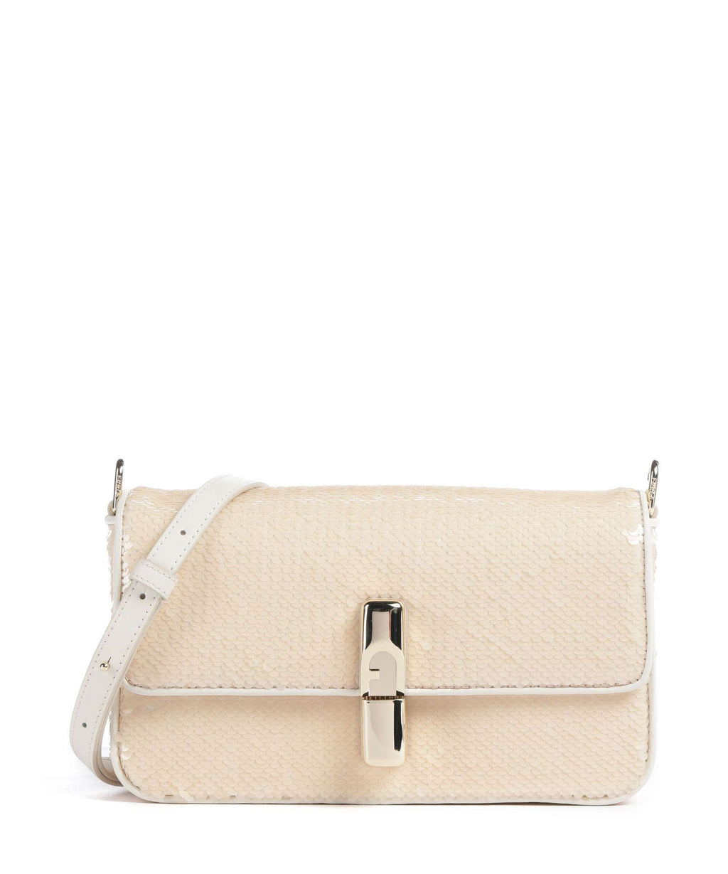 Furla Iride S Crossbody bag panna