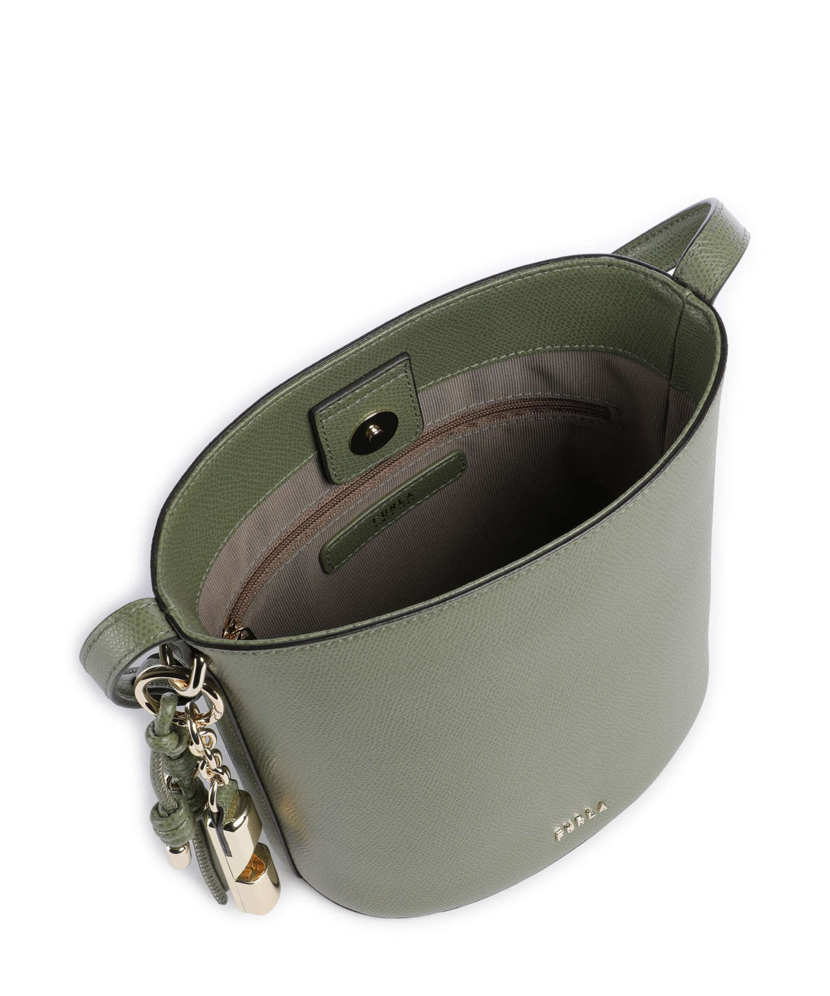 Furla Roxie Mini Bucket bag avocado