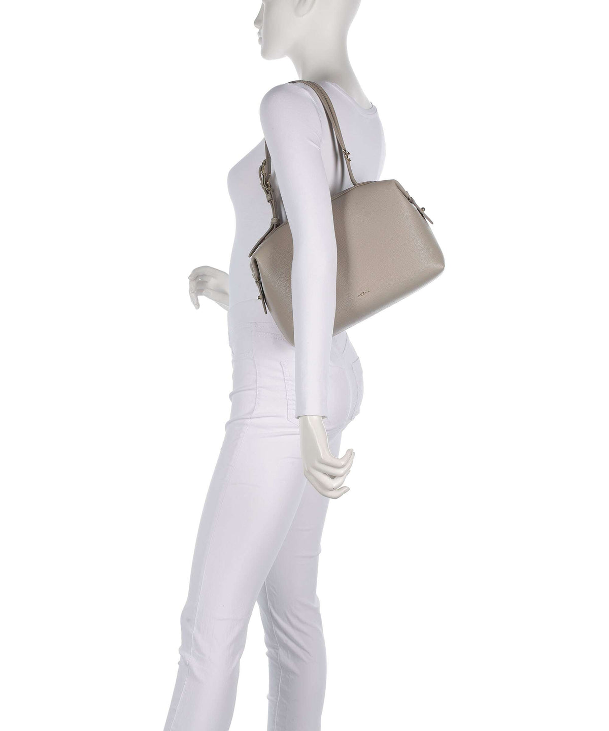 Furla Double M Shoulder bag linen