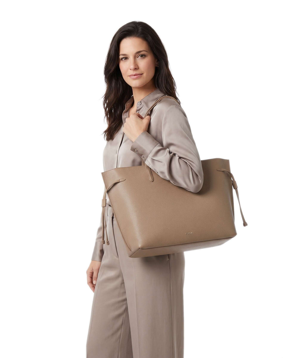 Furla Ava L Tote bag toffee/nero