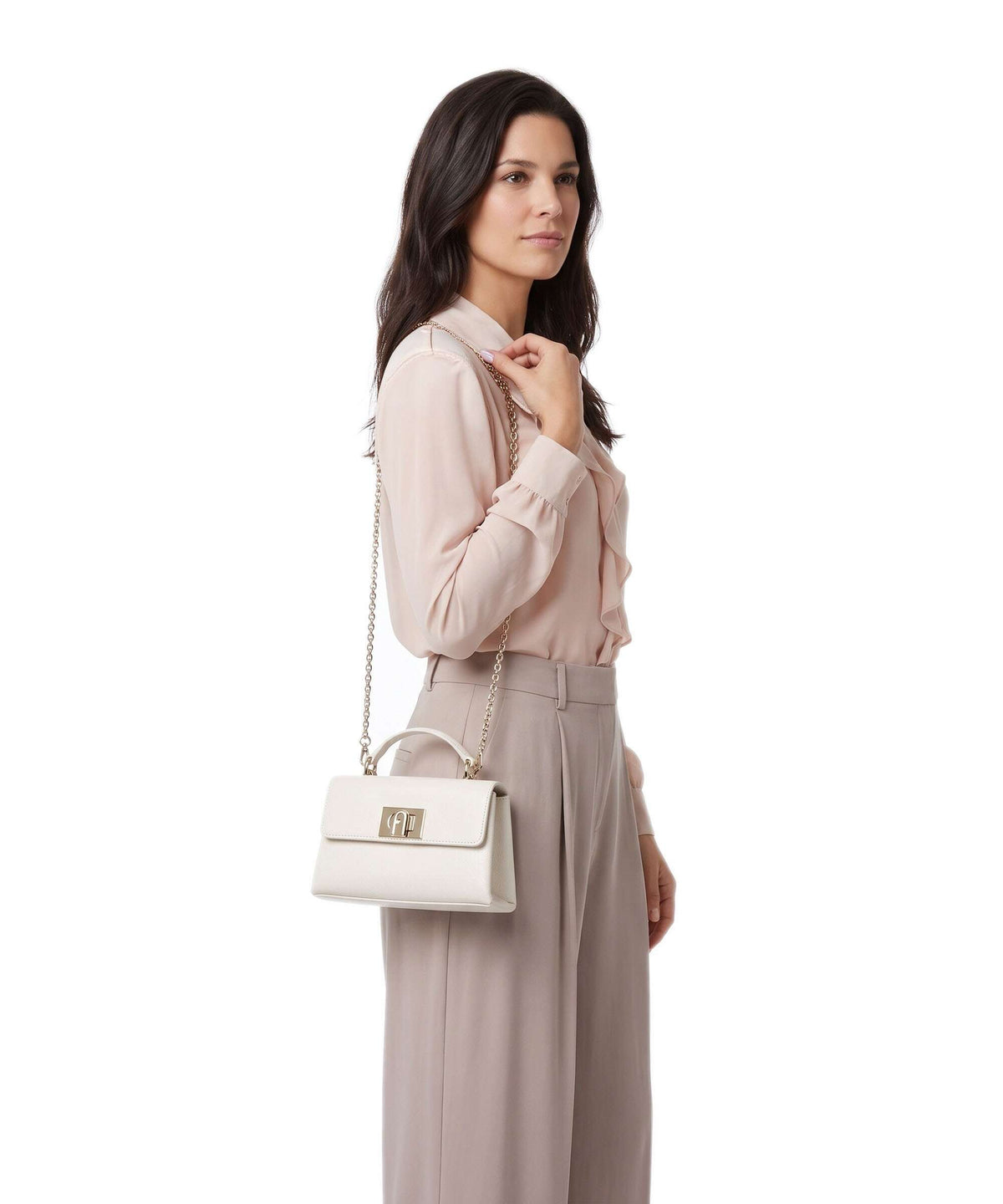 Furla 1927 Mini Crossbody bag panna