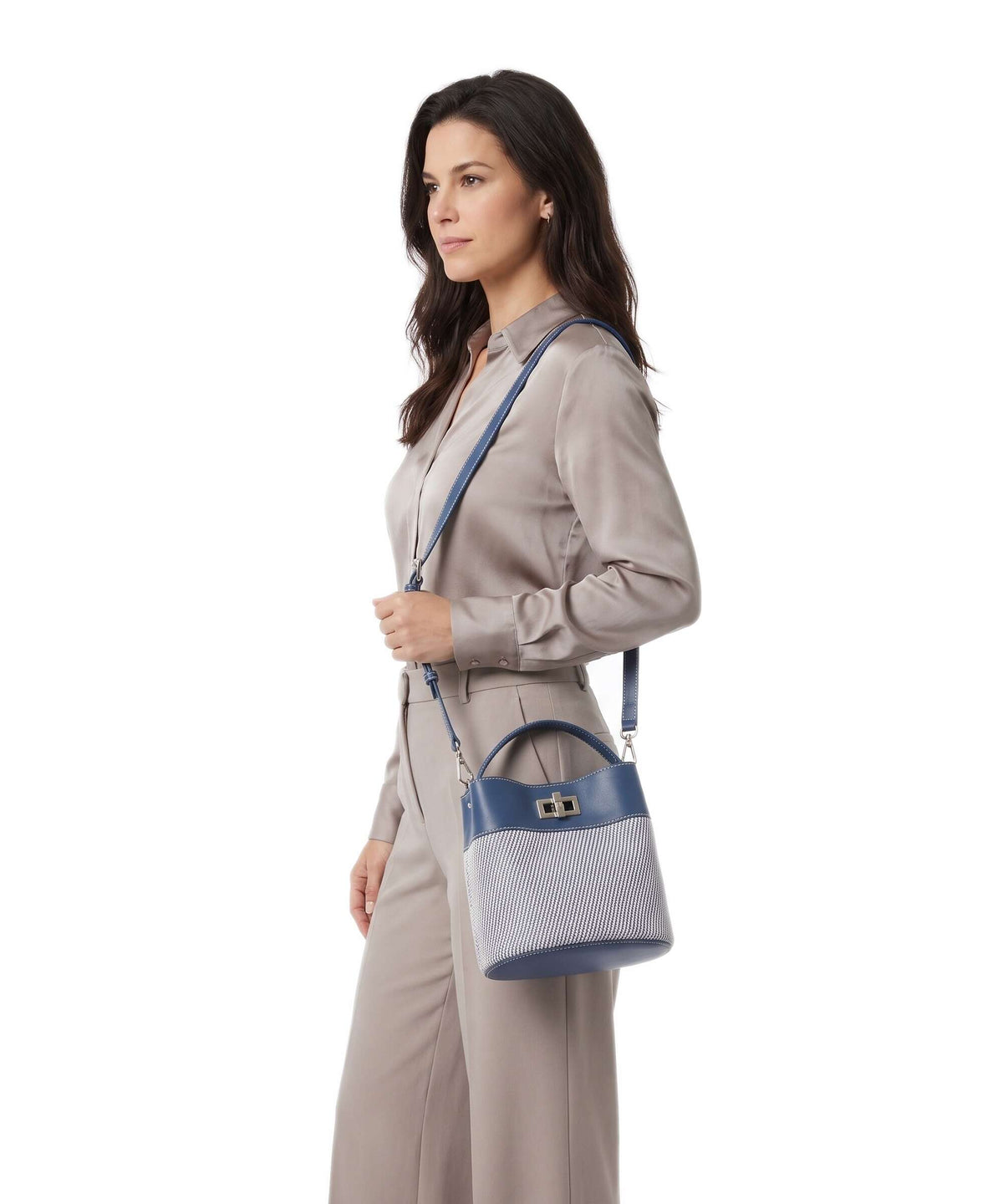 Furla Amelia Mini Bucket bag toni indigo