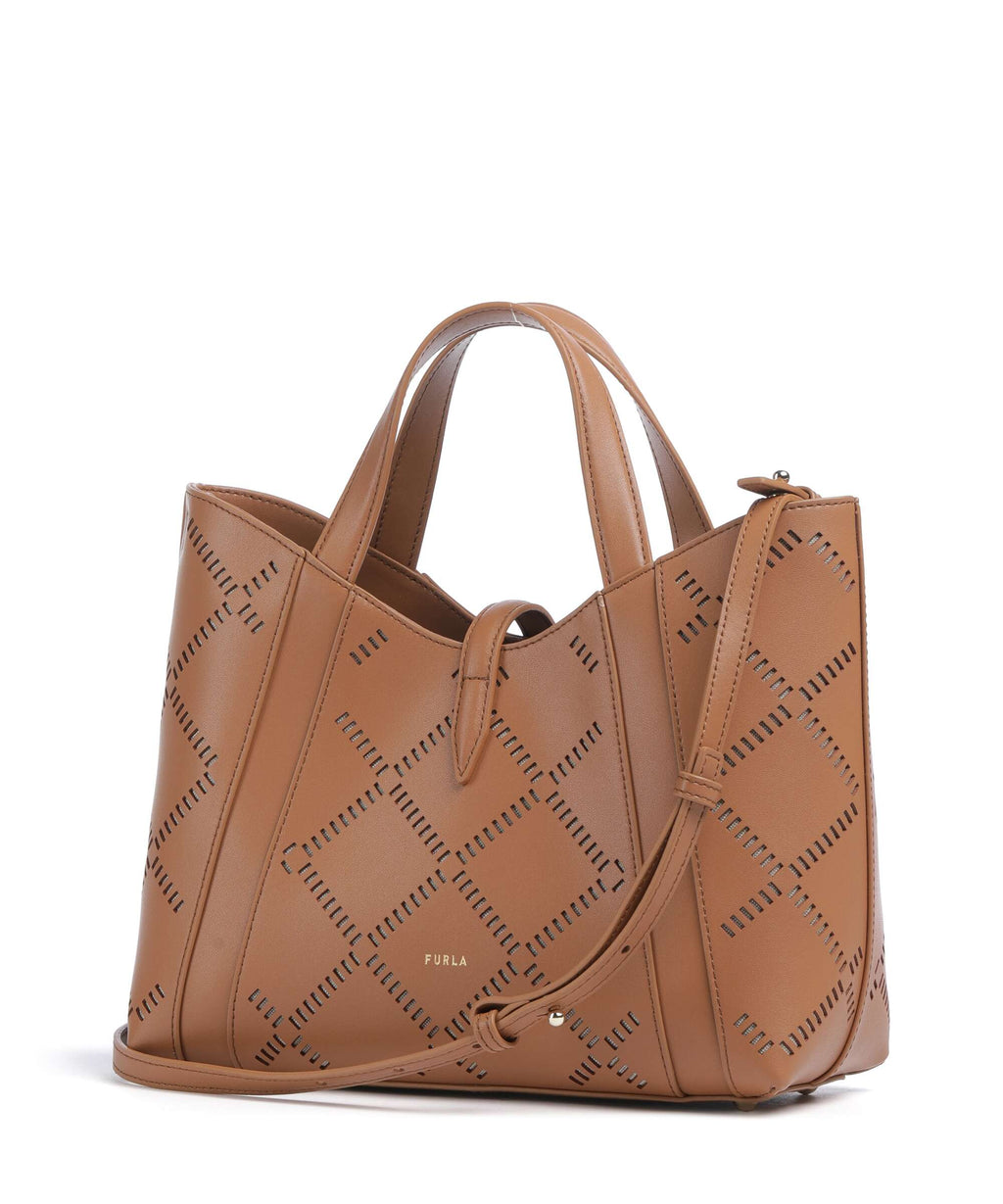 Furla Goccia S Handbag brandy