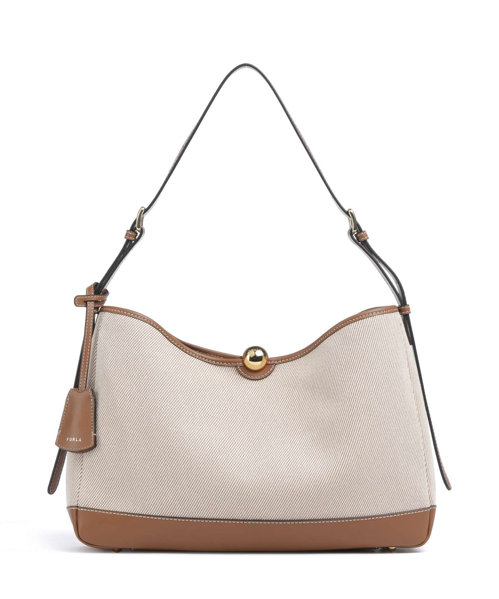 Furla Sfera Soft L Hobo bag toni cognac