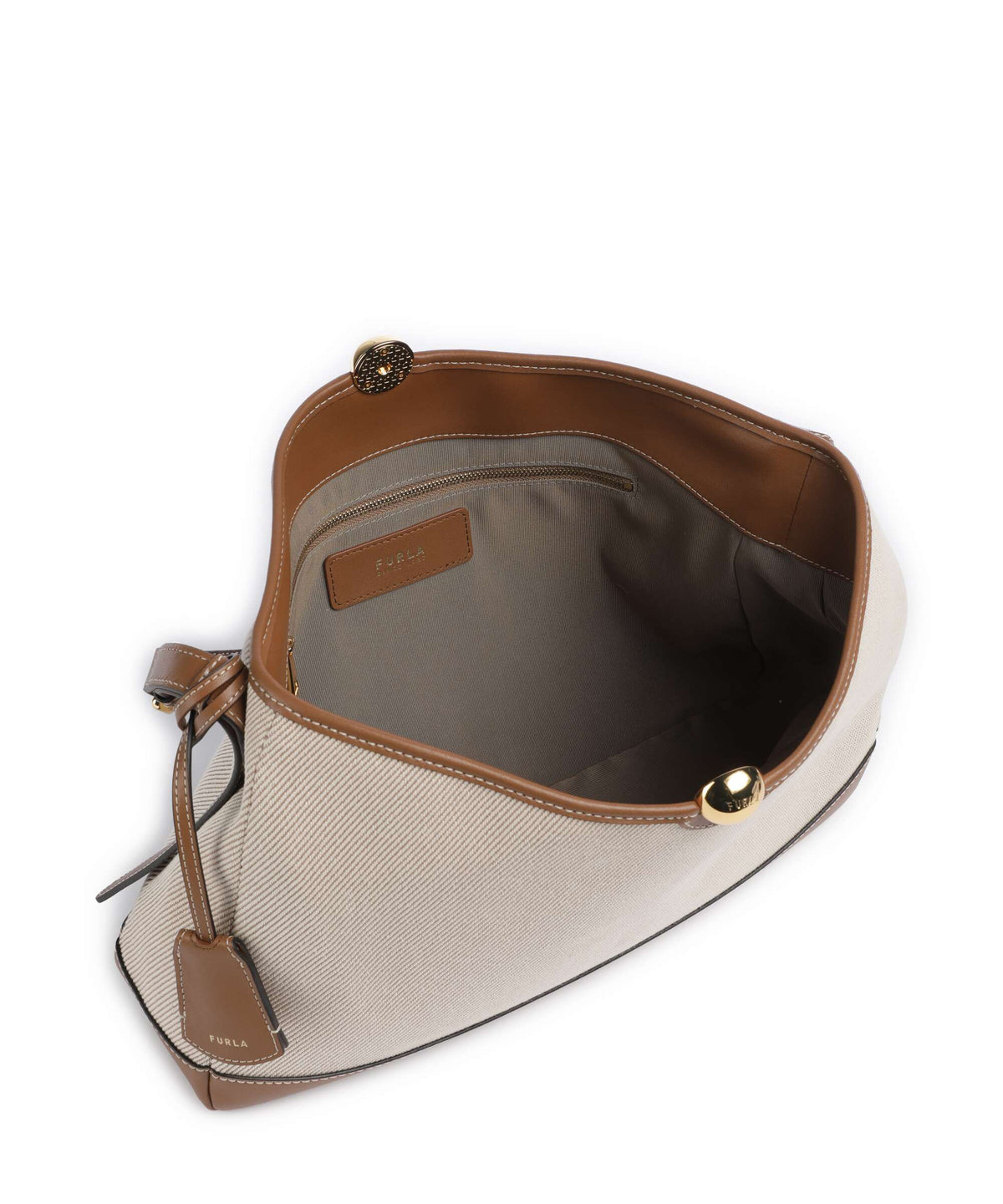 Furla Sfera Soft L Hobo bag toni cognac