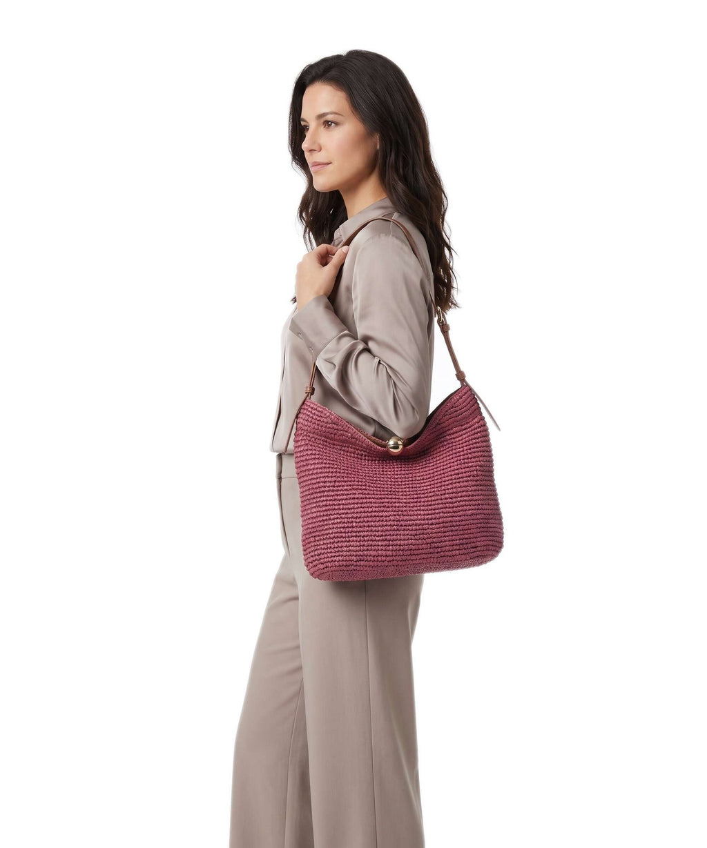 Furla Sfera Soft L Hobo bag strawberry icecream