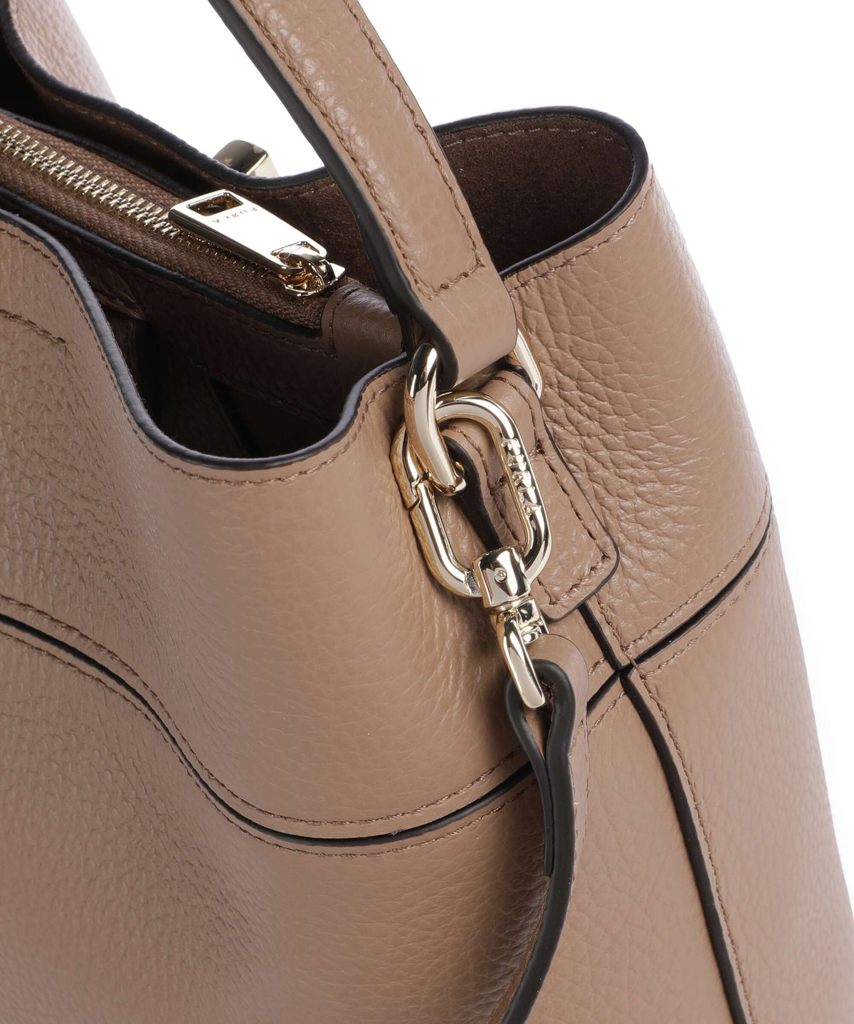 Furla Amelia Mini Bucket bag toffee