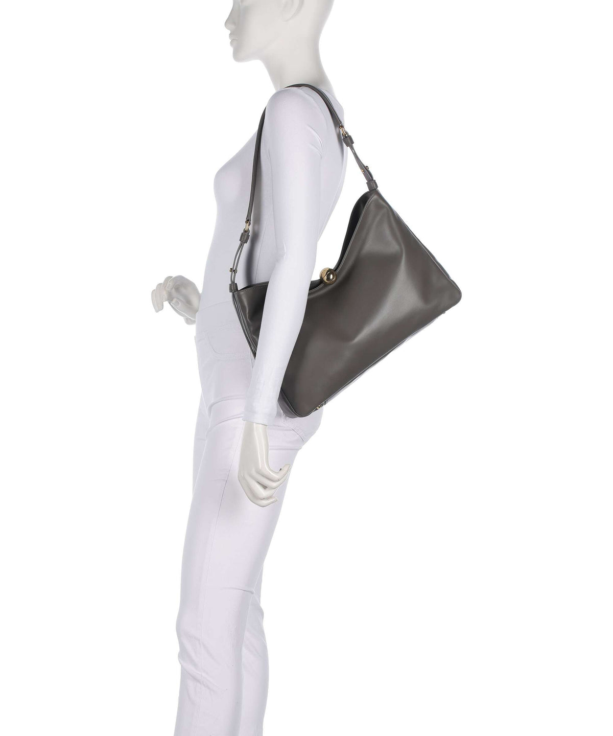 Furla Sfera Soft L Hobo bag urban gray
