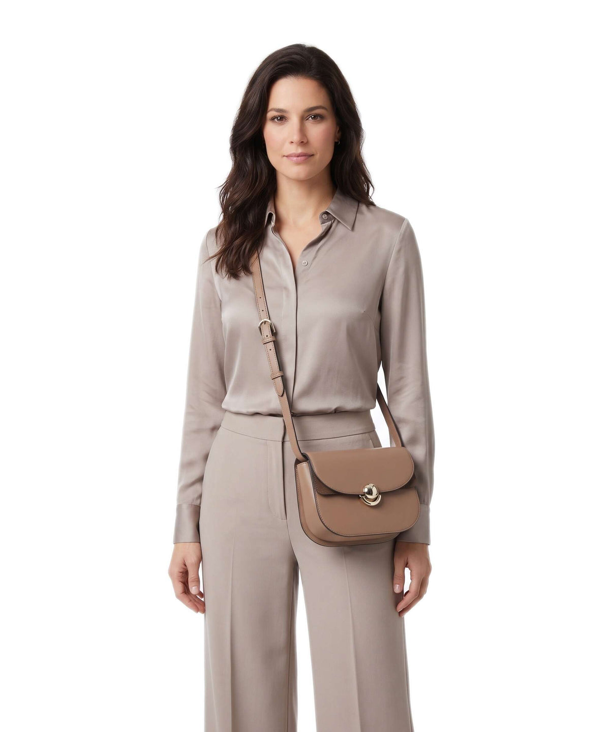 Furla Sfera S Crossbody bag toffee